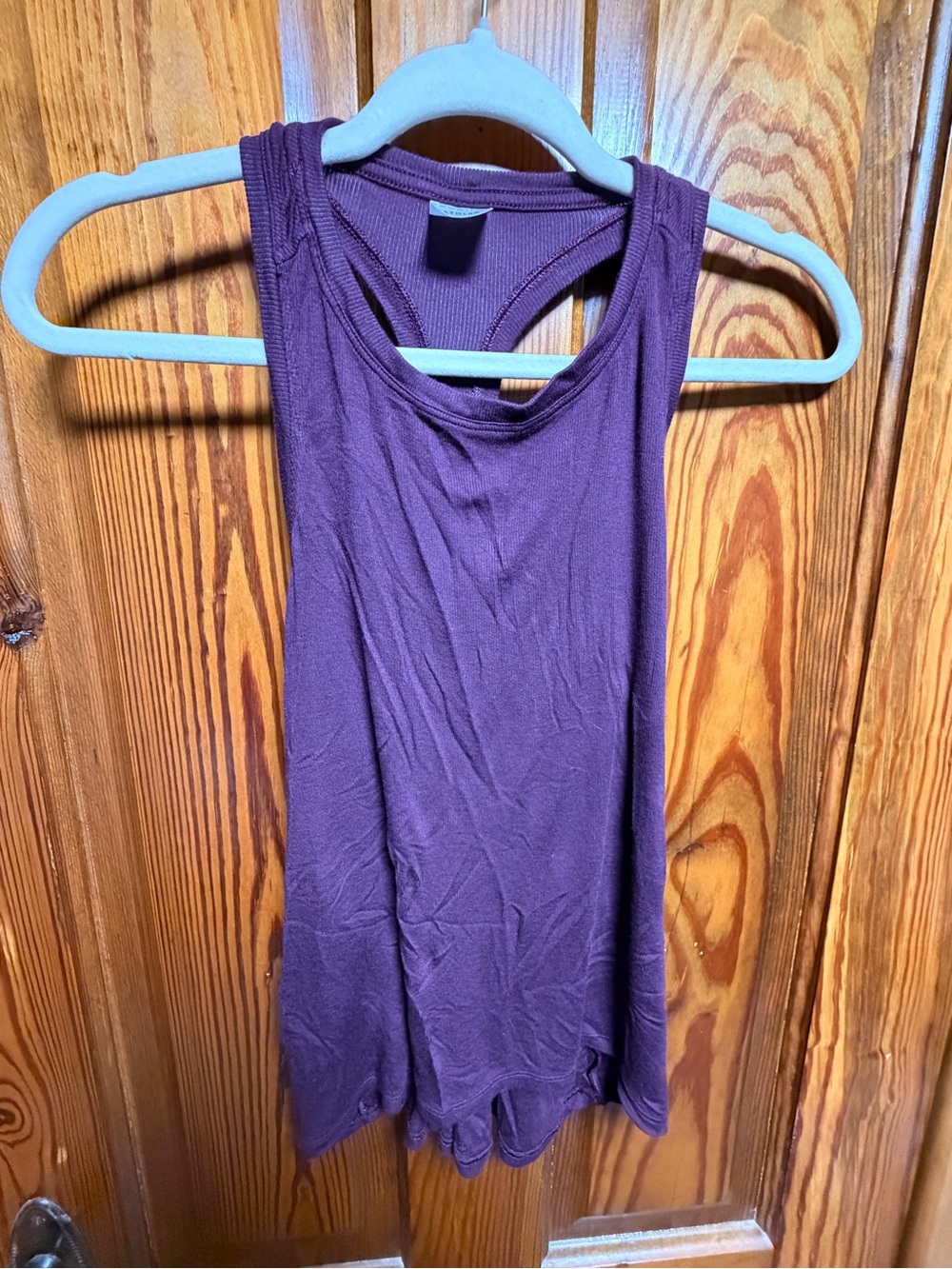 Athleta Plum Racerback Tank Top